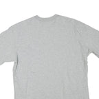 NIKE Mens Grey Crew Neck Short Sleeve Graphic T-Shirt M Classic Cotton Blend