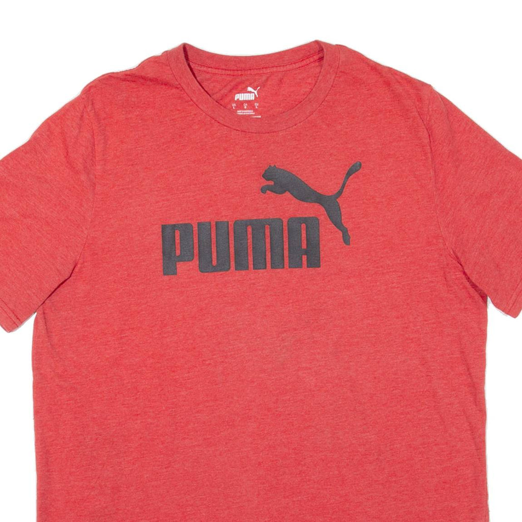 PUMA Mens T-Shirt Red L