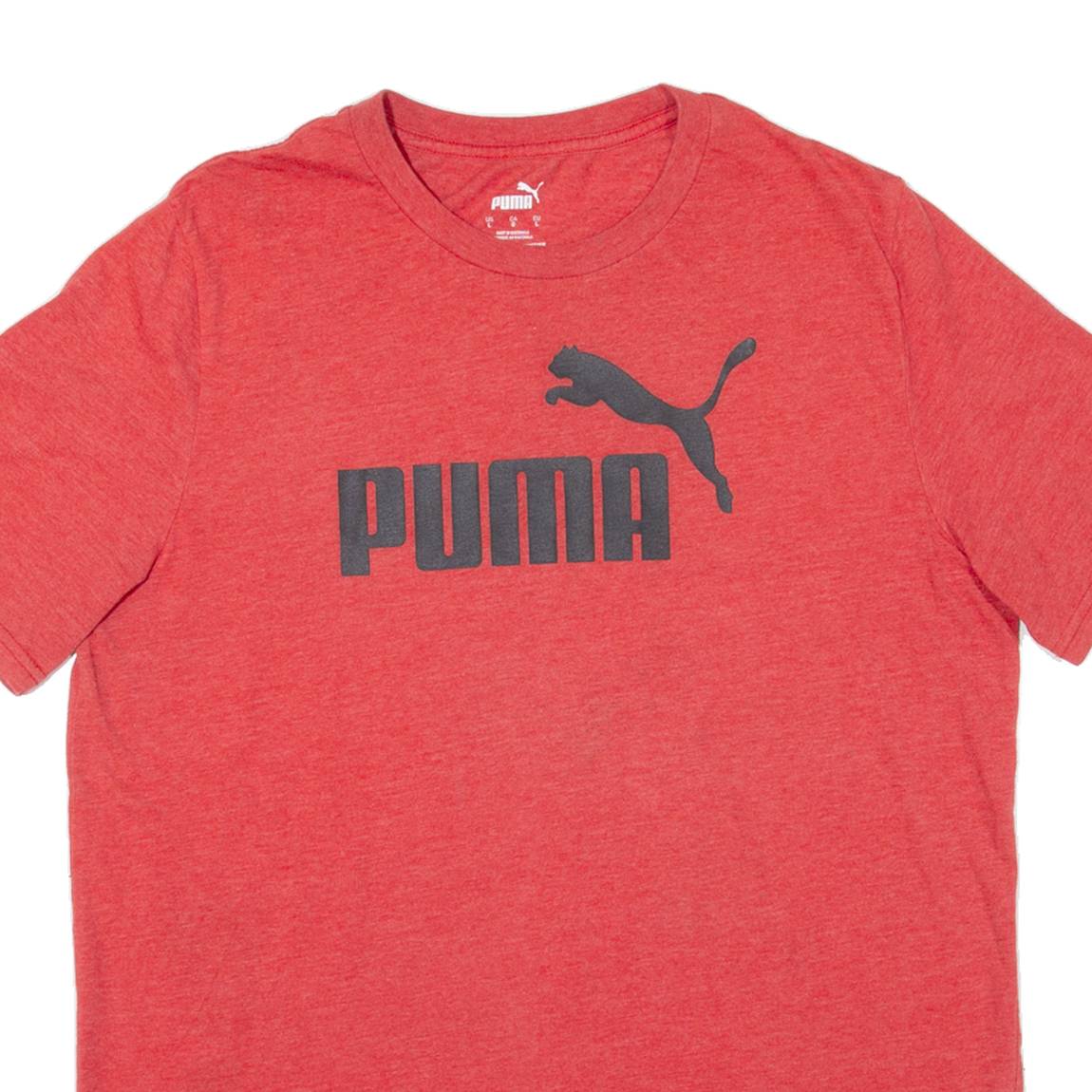 PUMA Mens T-Shirt Red L