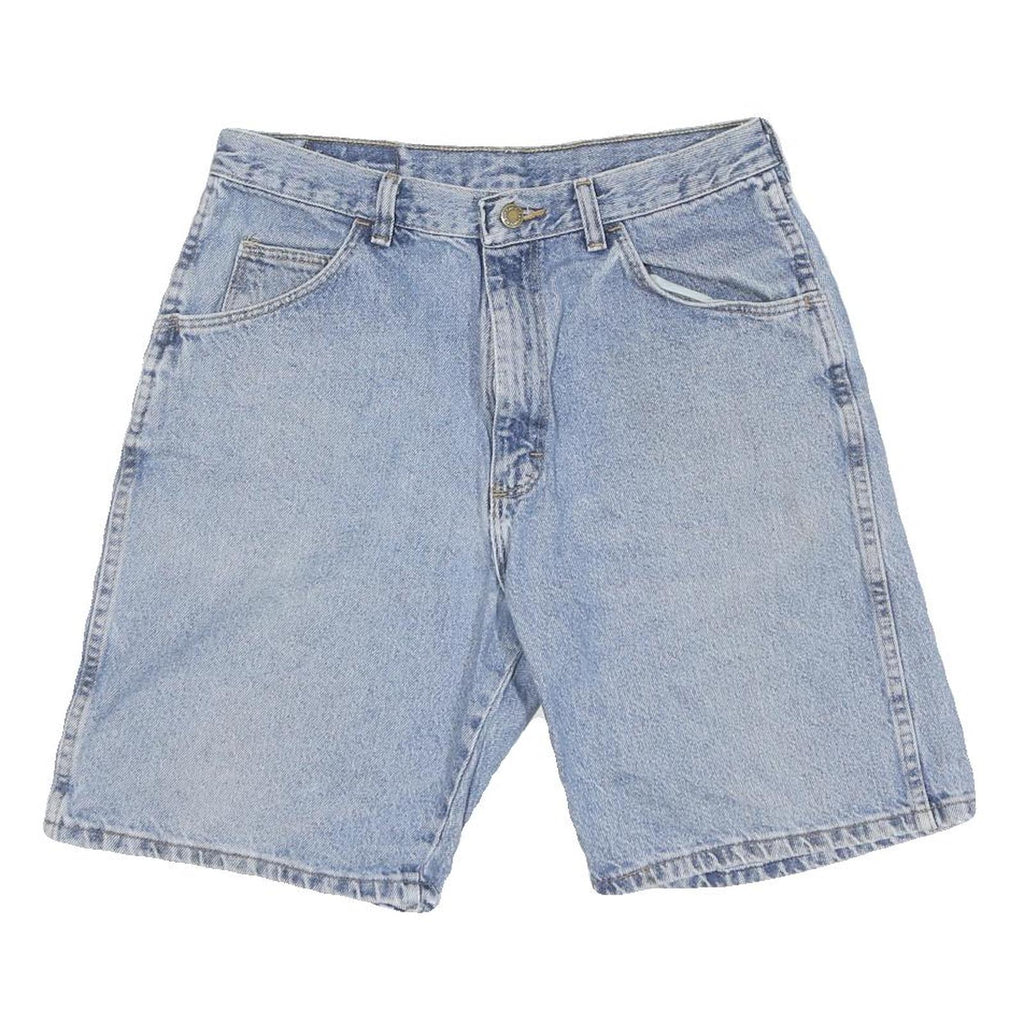 WRANGLER Mens Denim Blue Casual Shorts M W32 Cotton Blend Relaxed Fit