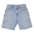 WRANGLER Mens Denim Blue Casual Shorts M W32 Cotton Blend Relaxed Fit