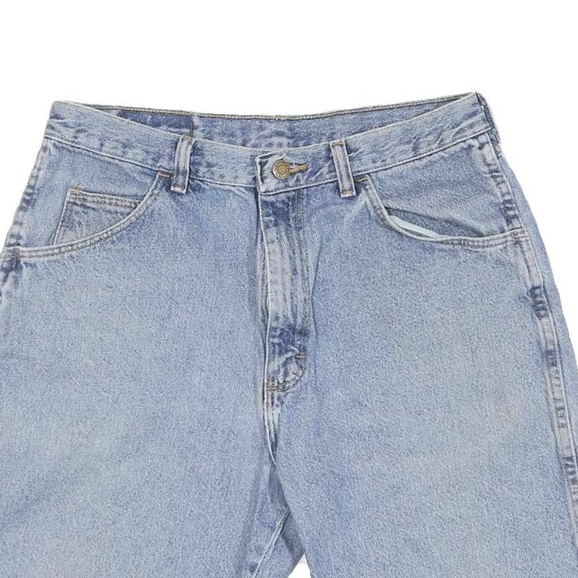 WRANGLER Mens Denim Blue Casual Shorts M W32 Cotton Blend Relaxed Fit