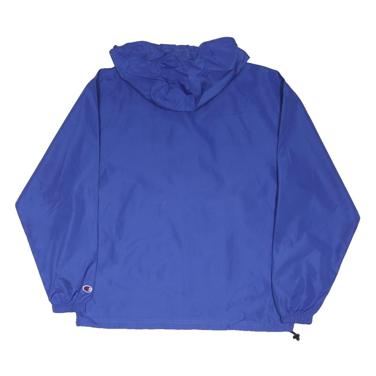 CHAMPION Mens Blue Zip Jacket M Polyester Blend Hooded Casual Sportswear