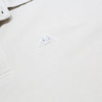 KAPPA Mens Beige Long Sleeve Plain 2XL Cotton Polo Shirt Classic Fit