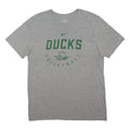 NIKE Mens Grey & Green Ducks Graphic T-Shirt M Short Sleeve Crew Neck Cotton
