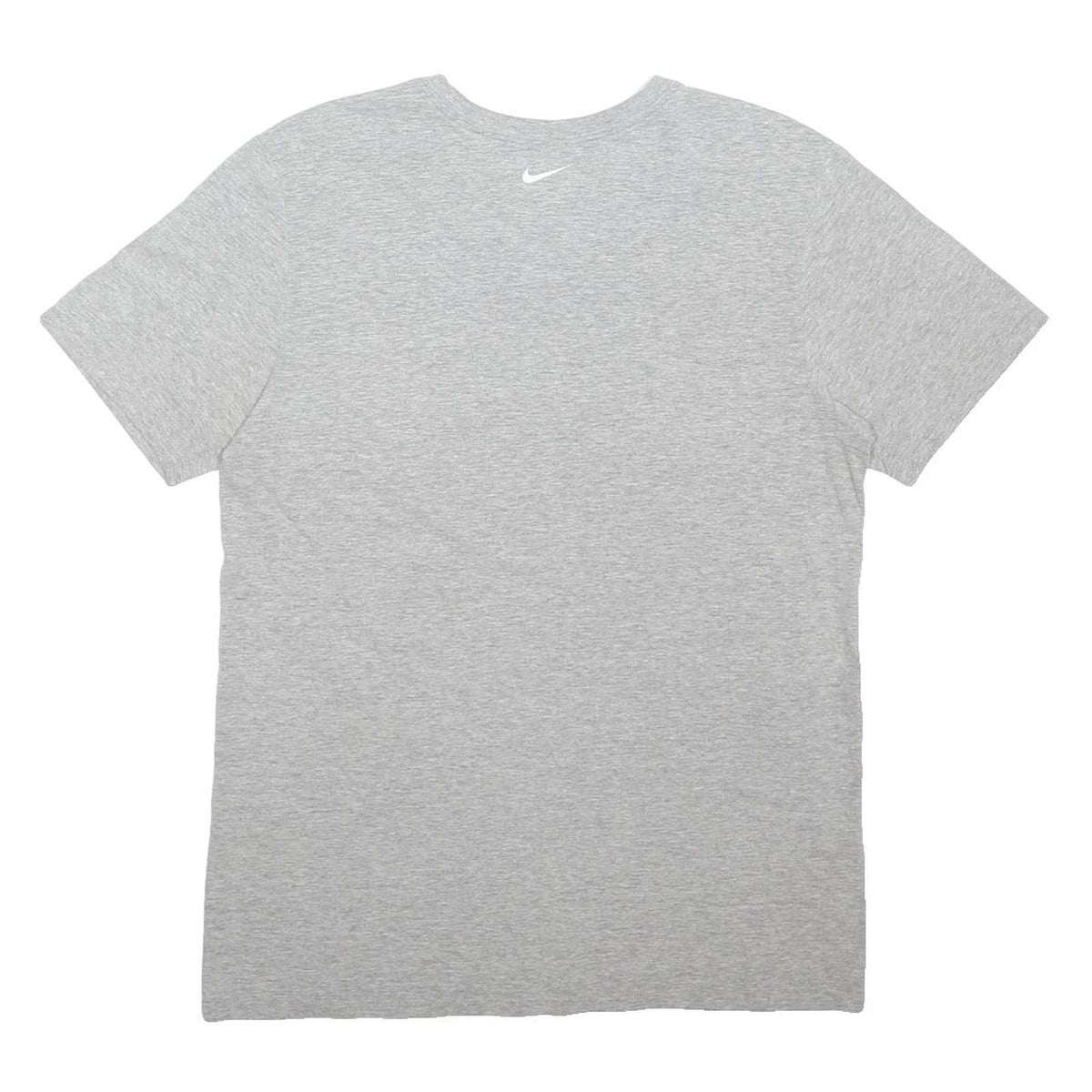 NIKE Mens Grey & Green Ducks Graphic T-Shirt M Short Sleeve Crew Neck Cotton