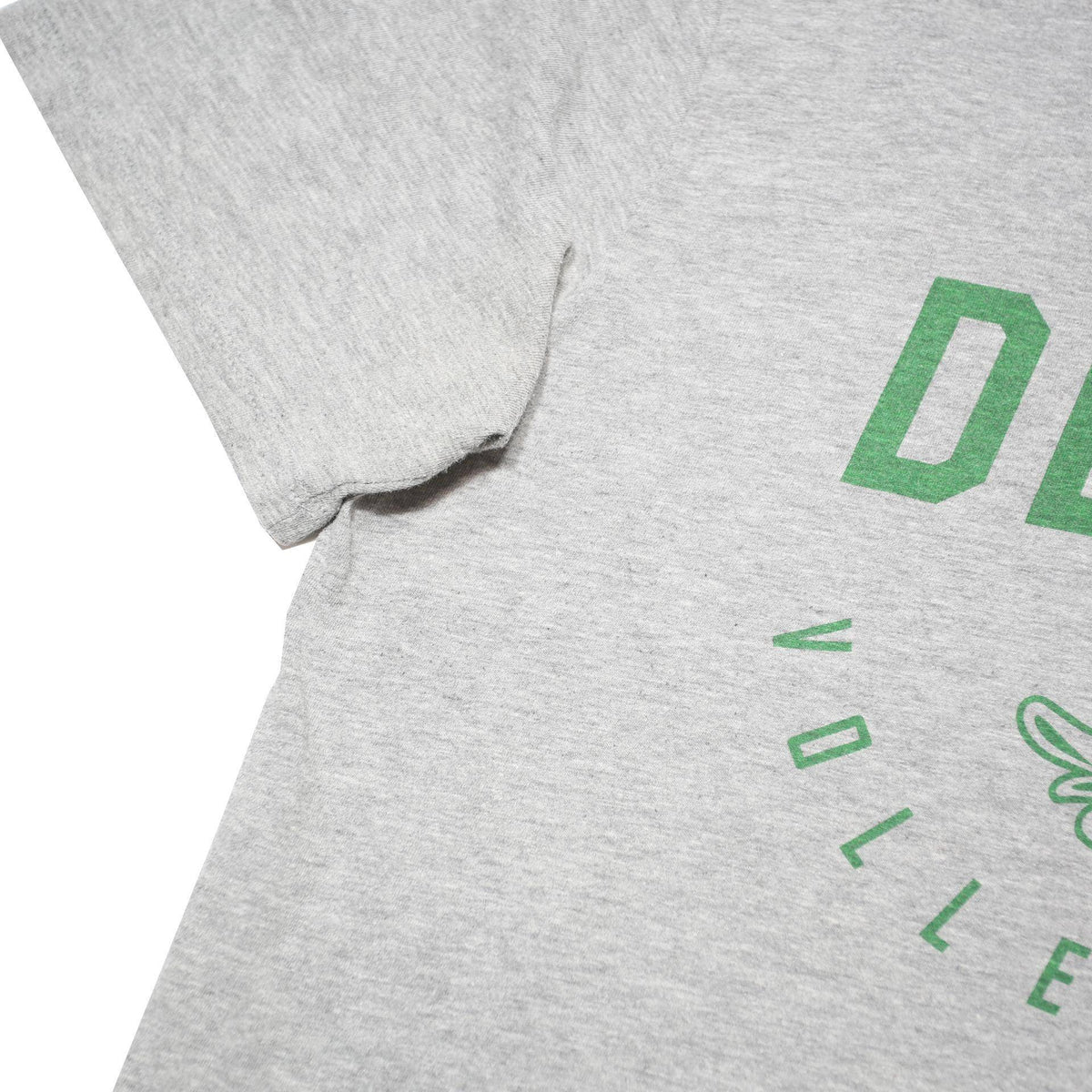 NIKE Mens Grey & Green Ducks Graphic T-Shirt M Short Sleeve Crew Neck Cotton