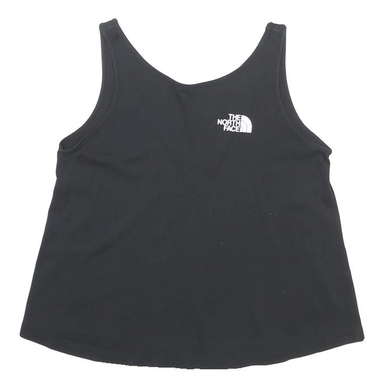 THE NORTH FACE Womens Black Vest S Sleeveless Crew Neck Cotton Blend Summer Top