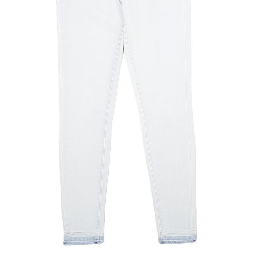 LEVI'S 710 Super Skinny Womens Jeans White Slim Skinny Denim Light W24 L30