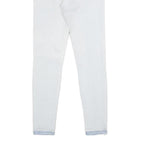 LEVI'S 710 Super Skinny Womens Jeans White Slim Skinny Denim Light W24 L30