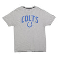 FANATICS Mens Grey Colts Graphic T-Shirt L Short Sleeve Crew Neck Sports