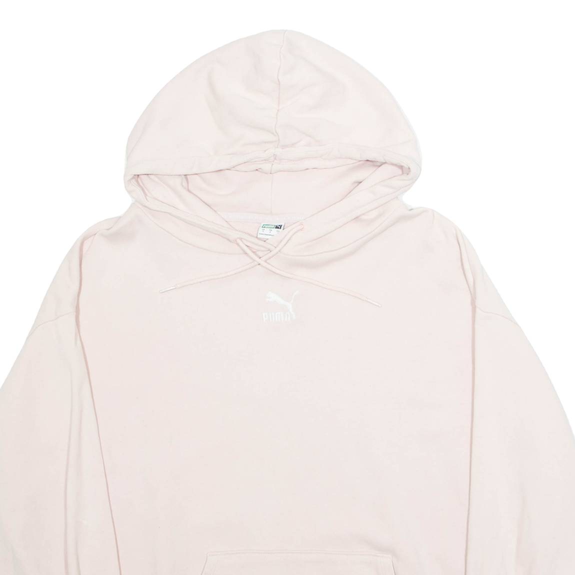 PUMA Oversized Womens Pink Hoodie S