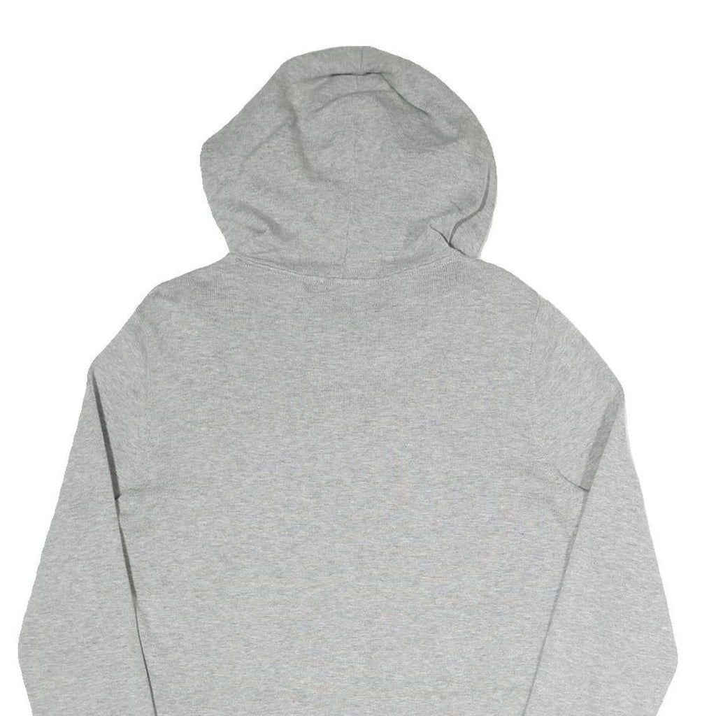 TOMMY HILFIGER Womens Grey Pullover M Cotton Blend Drawstring Kangaroo Pocket