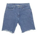 WRANGLER Cut Off Mens Denim Shorts Blue M W32