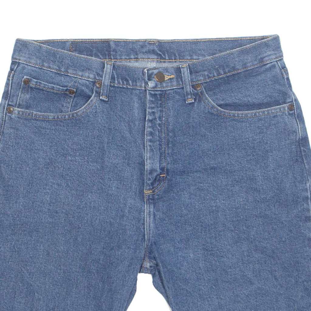 WRANGLER Cut Off Mens Denim Shorts Blue M W32