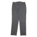WEEKEND MAX MARA Womens Polyester Blend Grey Slim Straight Trousers W28 L30