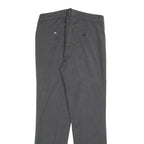 WEEKEND MAX MARA Womens Polyester Blend Grey Slim Straight Trousers W28 L30