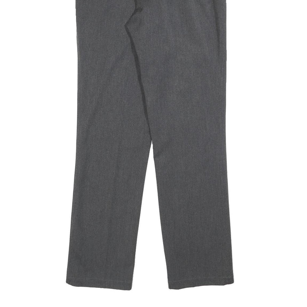 WEEKEND MAX MARA Womens Polyester Blend Grey Slim Straight Trousers W28 L30