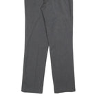 WEEKEND MAX MARA Womens Polyester Blend Grey Slim Straight Trousers W28 L30