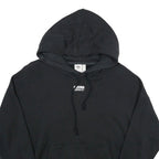 ADIDAS Womens Black Hoodie UK 10 Cotton Casual Pullover Drawstring