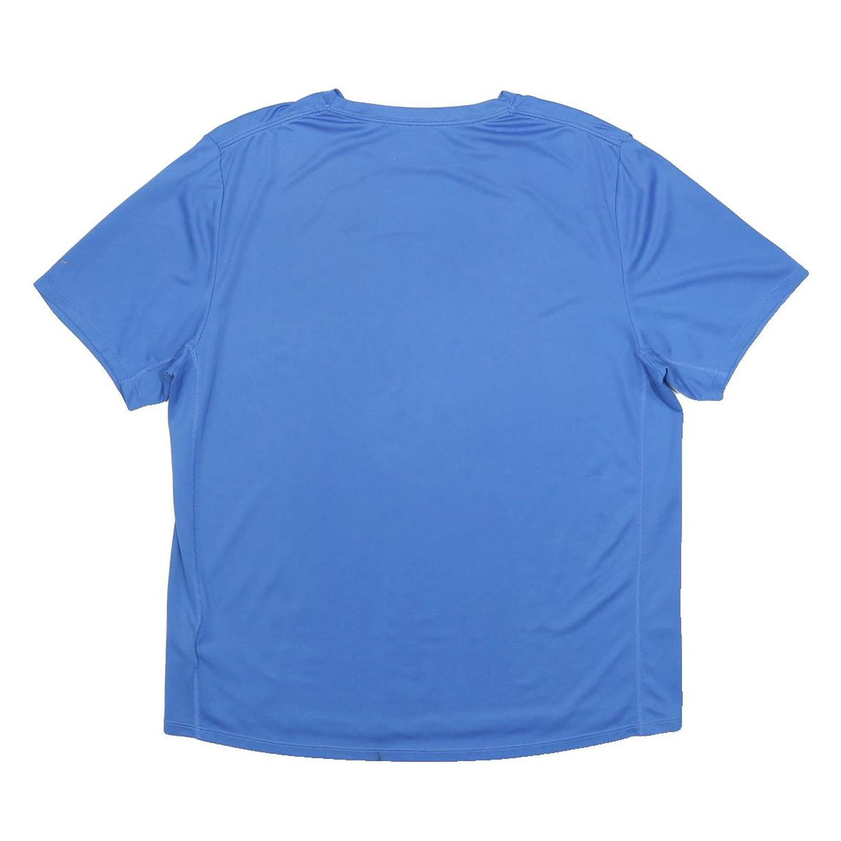 NIKE Mens Blue Run Graphic T-Shirt L Short Sleeve Crew Neck Sportswear Active
