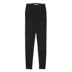 LEVI'S Mile High Womens Jeans Black Slim Skinny Denim W25 L32 Zip Cotton Blend