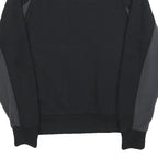 NIKE Mens Black Sweatshirt S Crew Neck Cotton Blend Nike Air Logo Pullover
