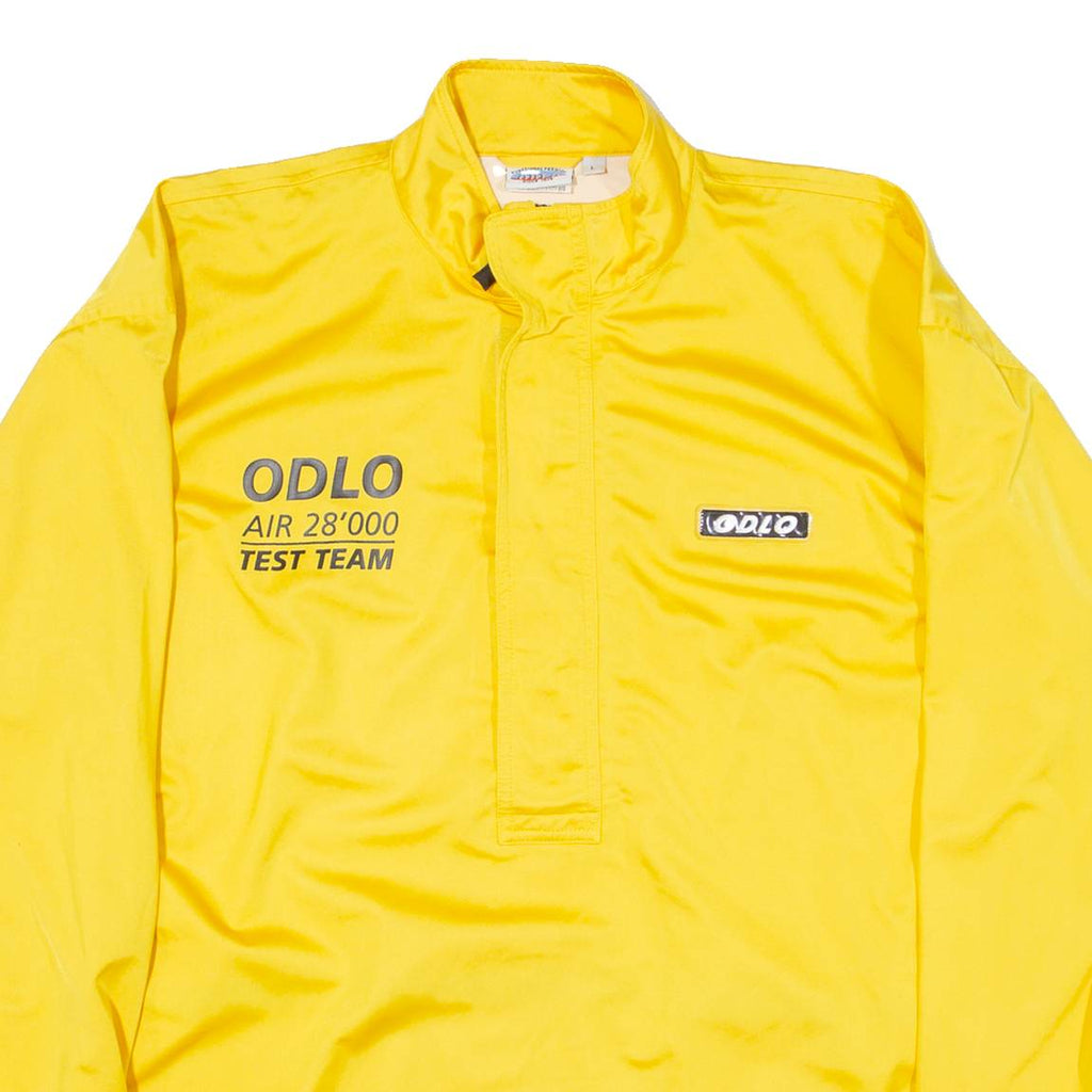 ODLO Mens Pullover Jacket Yellow L