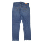 LEVI'S 528 Curvy Cut Womens Jeans Blue Slim Tapered Stone Wash W29 L27
