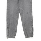 LEVI'S Big E Womens Regular Jeans Denim Stone Wash W32 L32 Zip Elasticated Hem