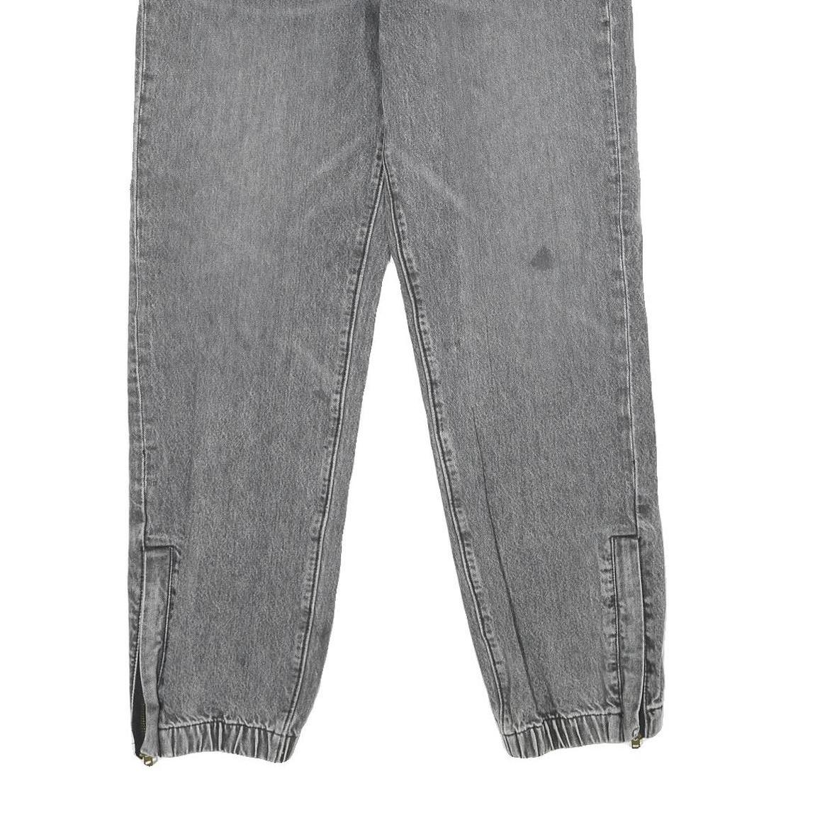 LEVI'S Big E Womens Regular Jeans Denim Stone Wash W32 L32 Zip Elasticated Hem