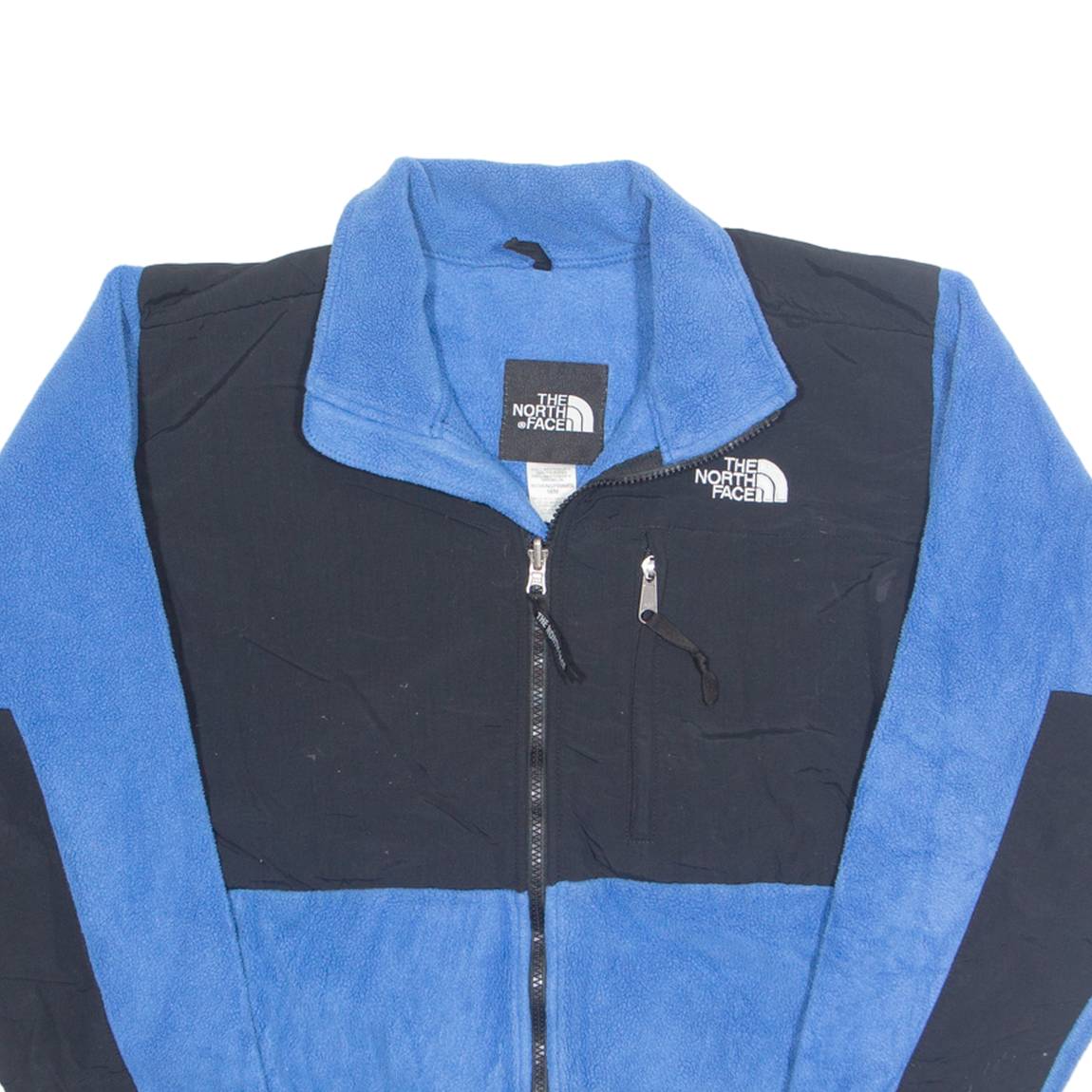 THE NORTH FACE Womens Fleece Jacket Blue 90s M
