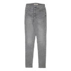 LEVI'S Womens Jeans Grey Slim Skinny Denim Light W22 L29 Stretch Cotton Blend