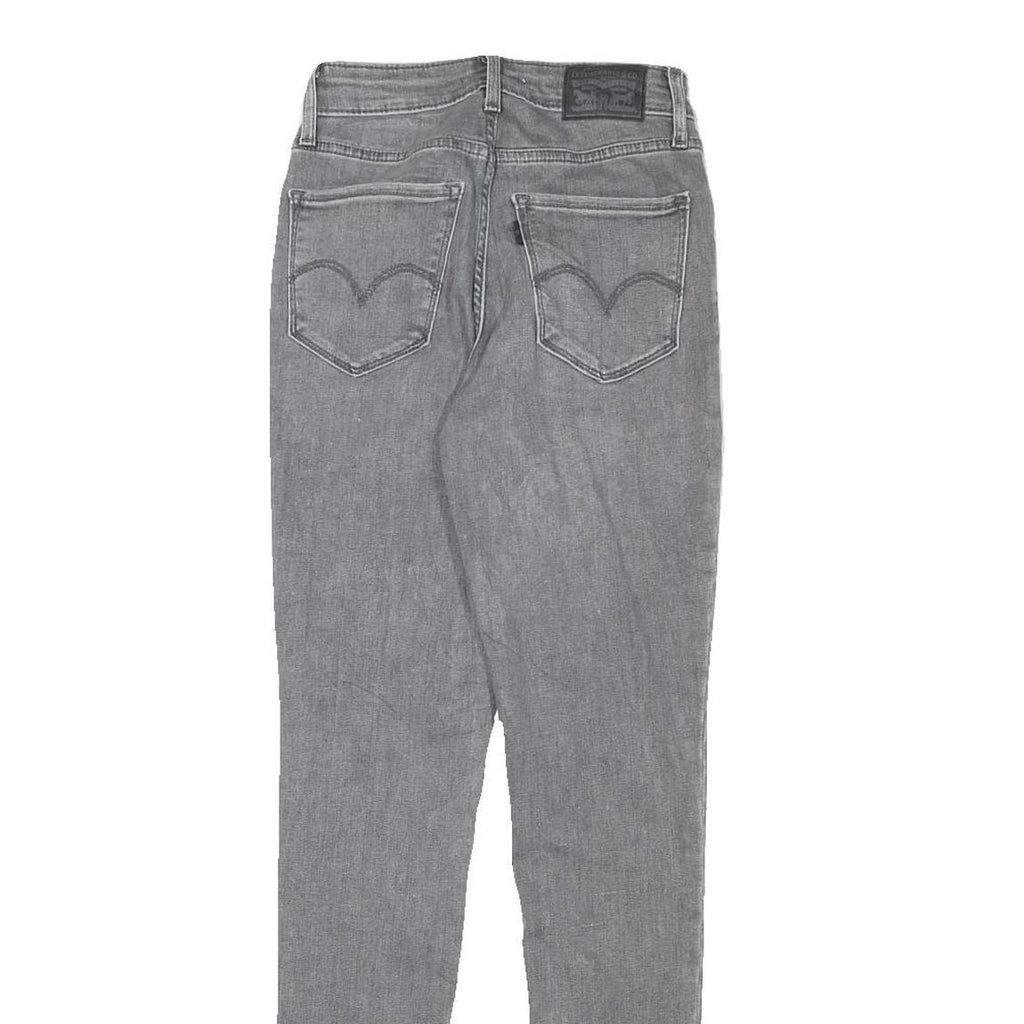 LEVI'S Womens Jeans Grey Slim Skinny Denim Light W22 L29 Stretch Cotton Blend