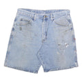 WRANGLER Mens Denim Blue Casual Shorts M W34 Cotton Blend Classic Fit
