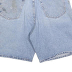 WRANGLER Mens Denim Blue Casual Shorts M W34 Cotton Blend Classic Fit