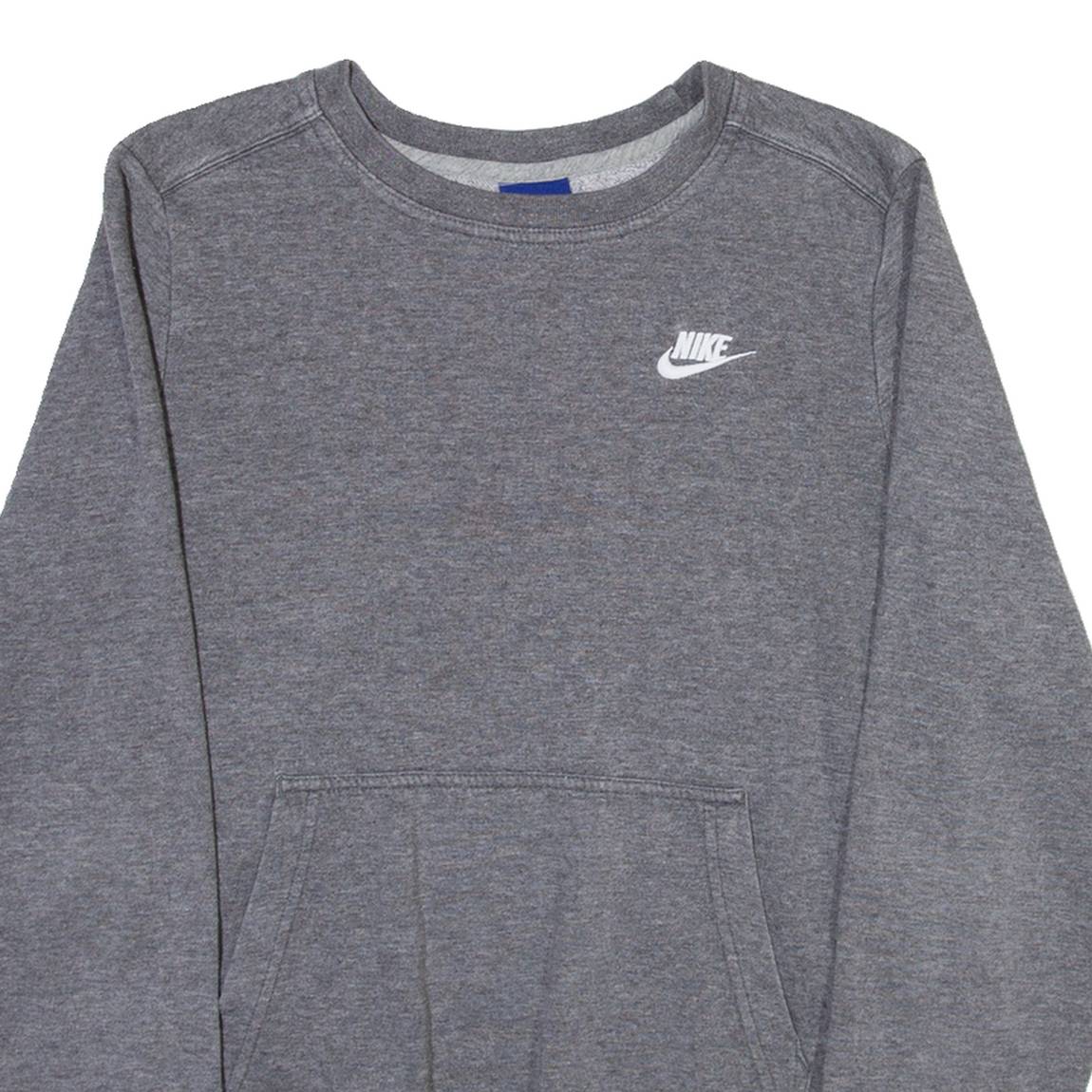 NIKE Mens Sweatshirt Grey S