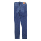 LEVI'S 711 Womens Slim Blue Denim Medium Wash W28 L31 Slim Fit Zip Fly Jeans