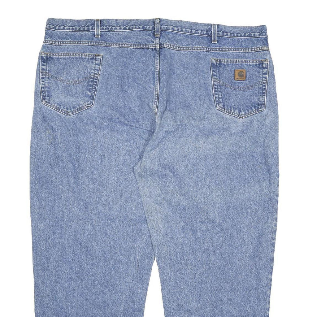 CARHARTT Mens Jeans Blue Relaxed Straight Denim Medium W52 L32 Workwear