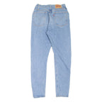 LEVI'S Altered Distressed Womens Jeans Blue Slim Skinny Stone Wash W26 L30