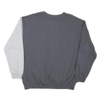 ACDC Mens Grey & Cream Band Logo Crew Neck L Cotton Blend Sweatshirt