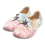 THINK Womens Lace-Up Shoes Leather Multicolour UK 6 Comfortable Casual Smart