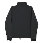 COLUMBIA Womens Black Outdoor Zip Jacket S Polyester Blend Plain Lightweight