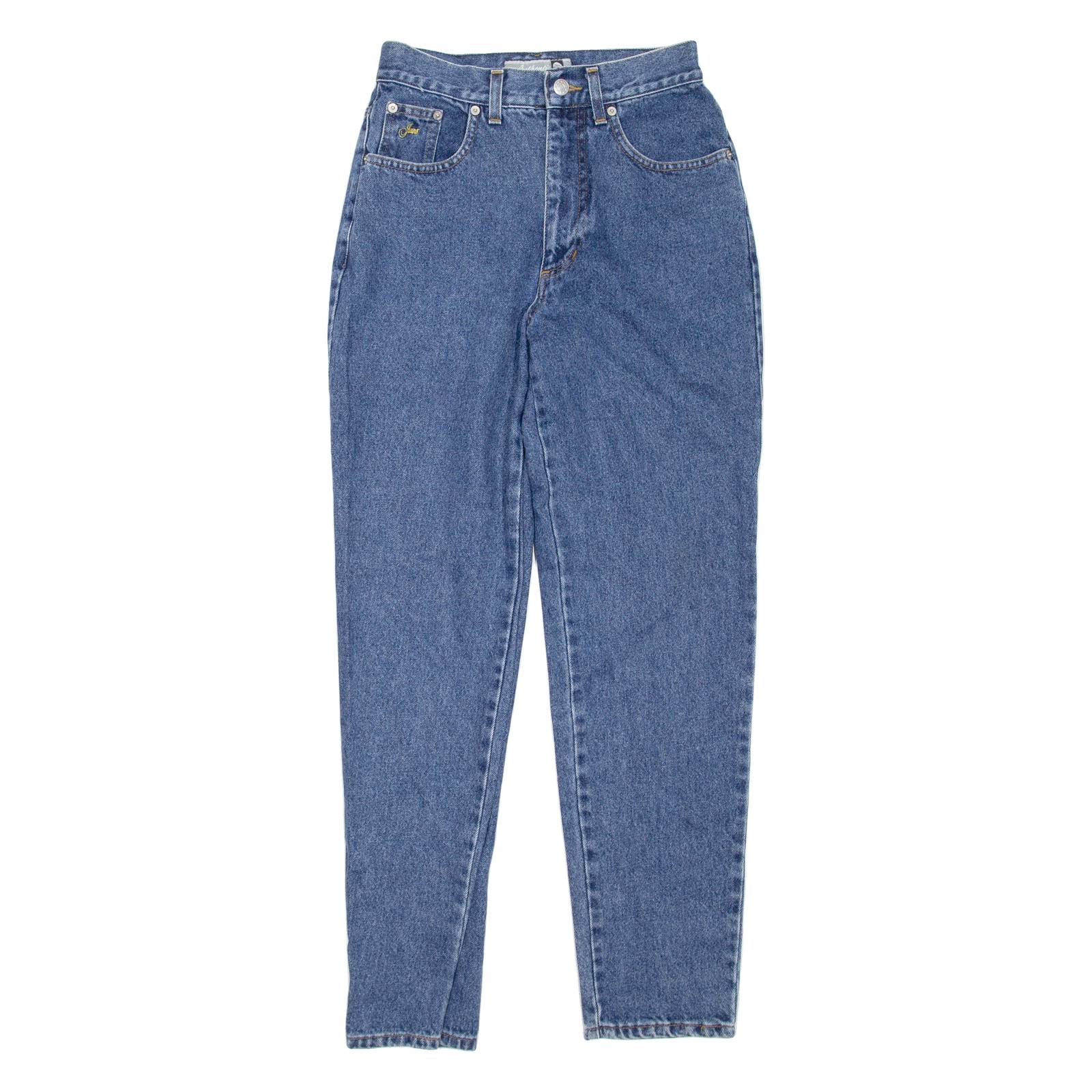 AUTHENTIC Womens Jeans Blue Regular Straight W27 L30