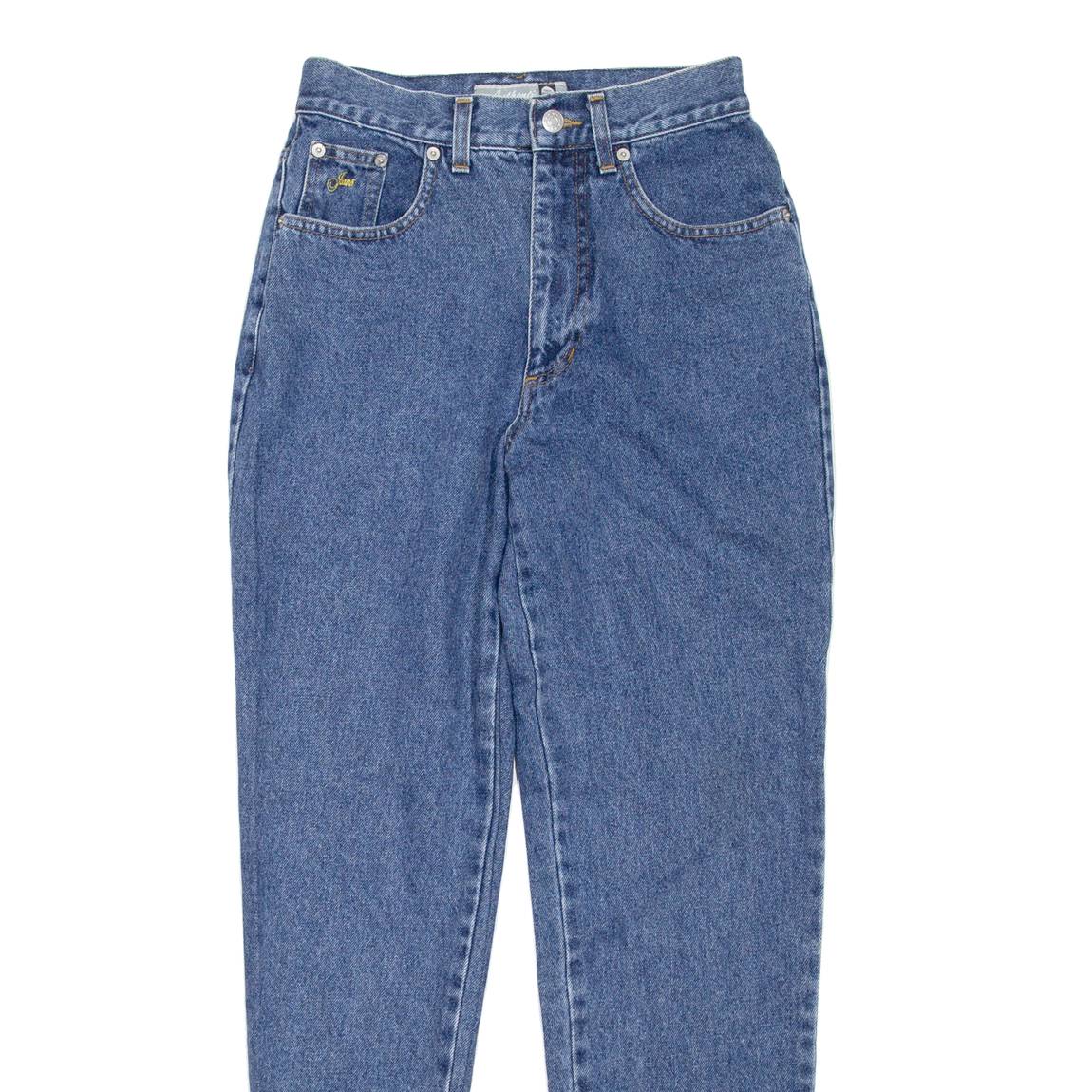 AUTHENTIC Womens Jeans Blue Regular Straight W27 L30