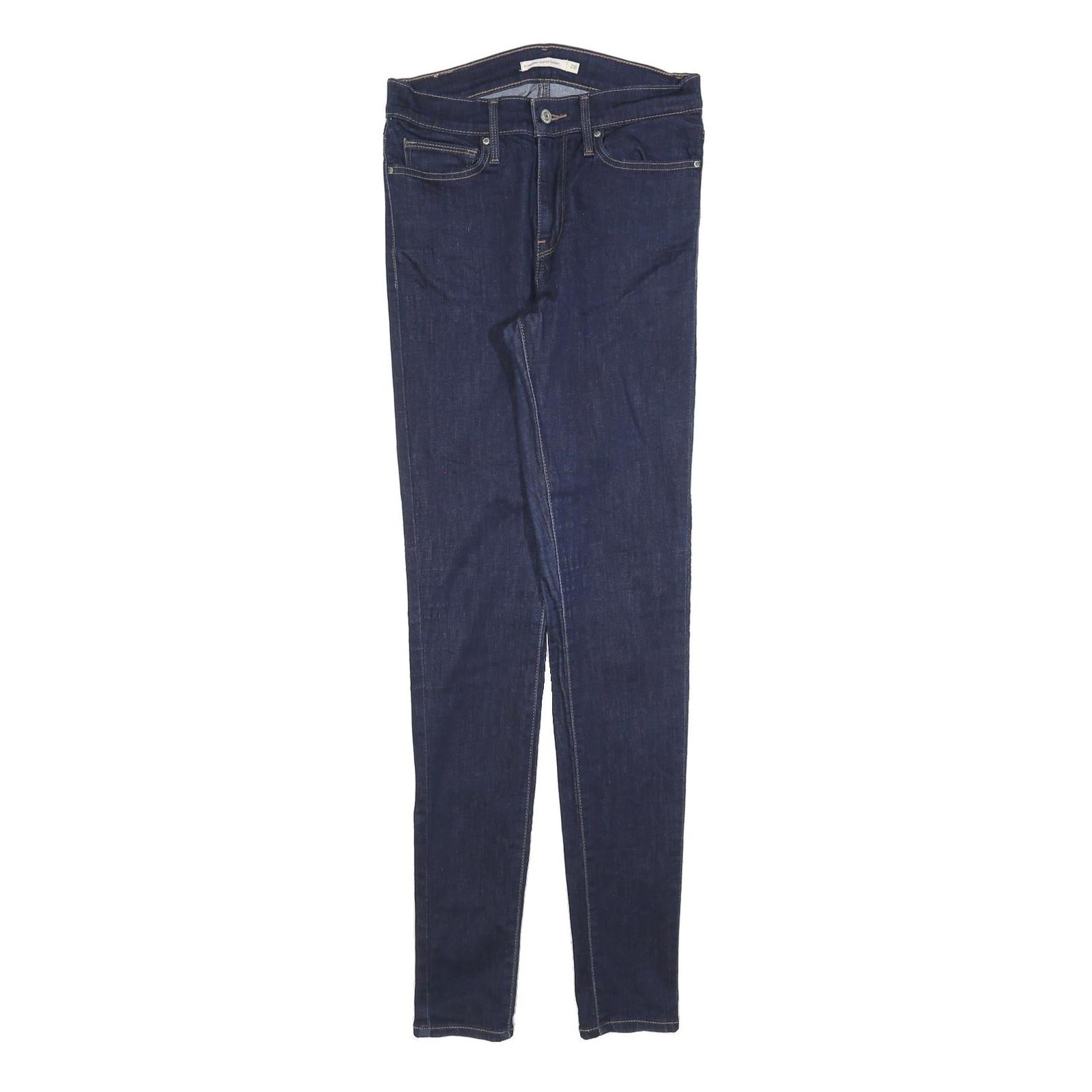 LEVI'S Womens Jeans Blue Slim Skinny Denim Medium W28 L32 Stretch Cotton Blend