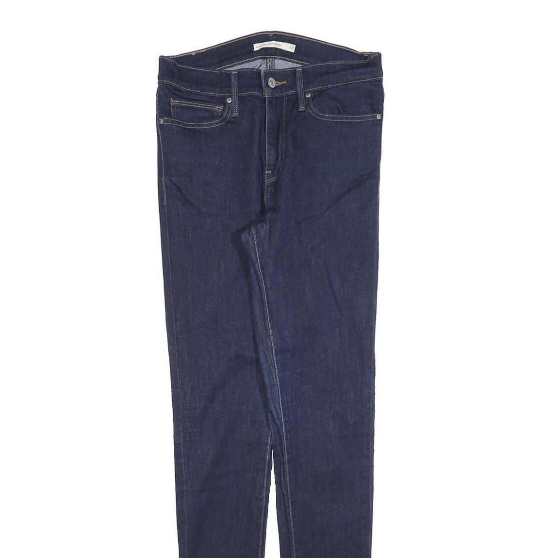 LEVI'S Womens Jeans Blue Slim Skinny Denim Medium W28 L32 Stretch Cotton Blend