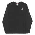THE NORTH FACE Mens Black Graphic T-Shirt L Long Sleeve Crew Neck Outdoor
