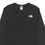 THE NORTH FACE Mens Black Graphic T-Shirt L Long Sleeve Crew Neck Outdoor