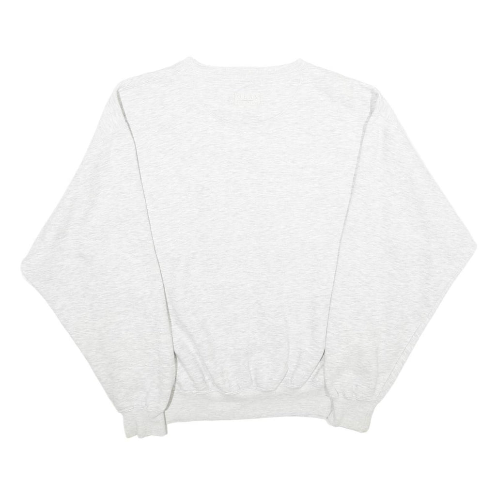 GEAR FOR SPORTS Mens Grey WSU Crew Neck S Cotton Blend Sweatshirt Casual